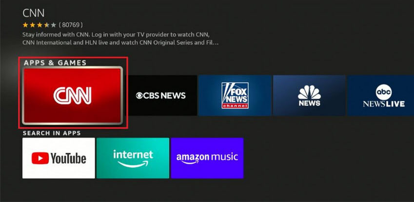 How to Install & Use CNN on FireStick
