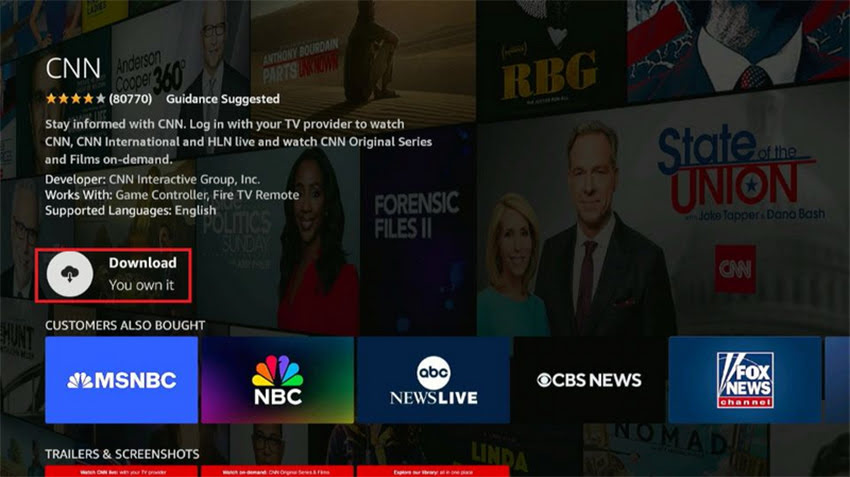 How to Install & Use CNN on FireStick