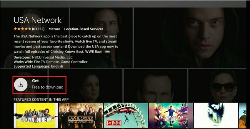 How to Install & Use USA Network on FireStick