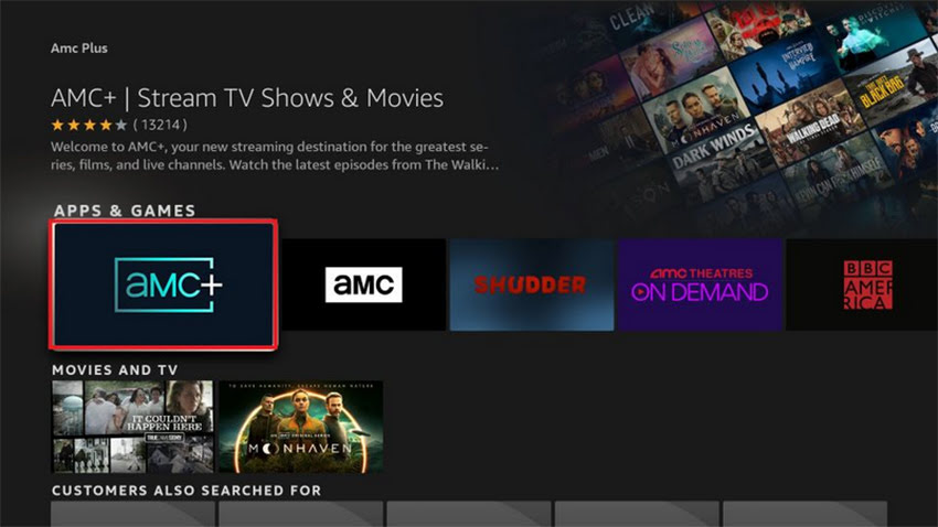 How to Install and Use AMC Plus on FireStick